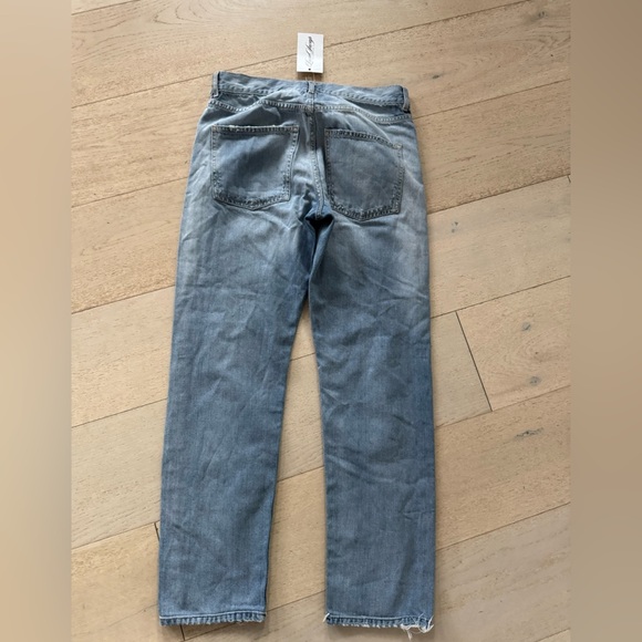 ACNE Studios Boyfriend Fit High Waisted Light Wash Boy Water Jeans - Picture 5 of 11